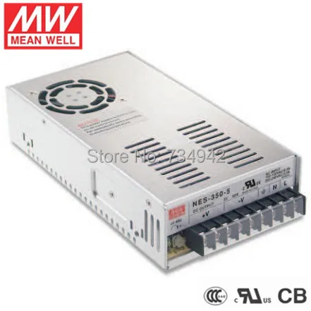

MEANWELL 12V 350W UL Certificated NES series Switching Power Supply 85-264V AC to 12V DC