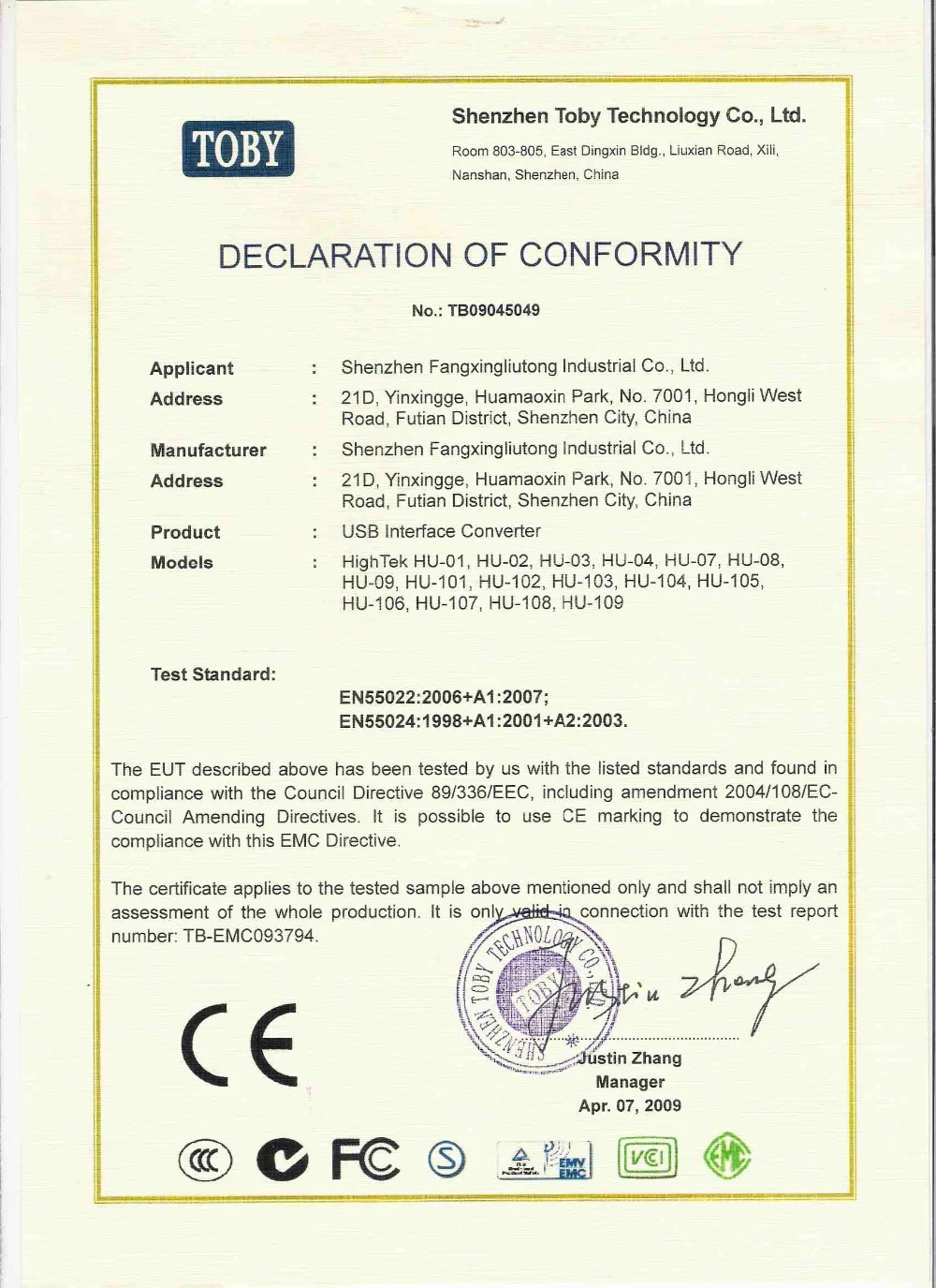 CE