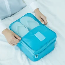 Удобные дорожные сумки, складные нейлоновые сумки для походной обуви, чемоданы, коробки для обуви, переносные водонепроницаемые дорожные сумки