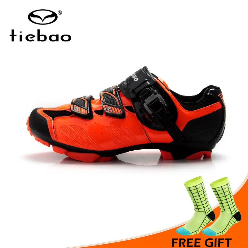 Tiebao/зимняя мужская обувь для велоспорта; дышащая обувь для горного велосипеда; нескользящие MTB велосипедные туфли; кроссовки; zapatos ciclismo