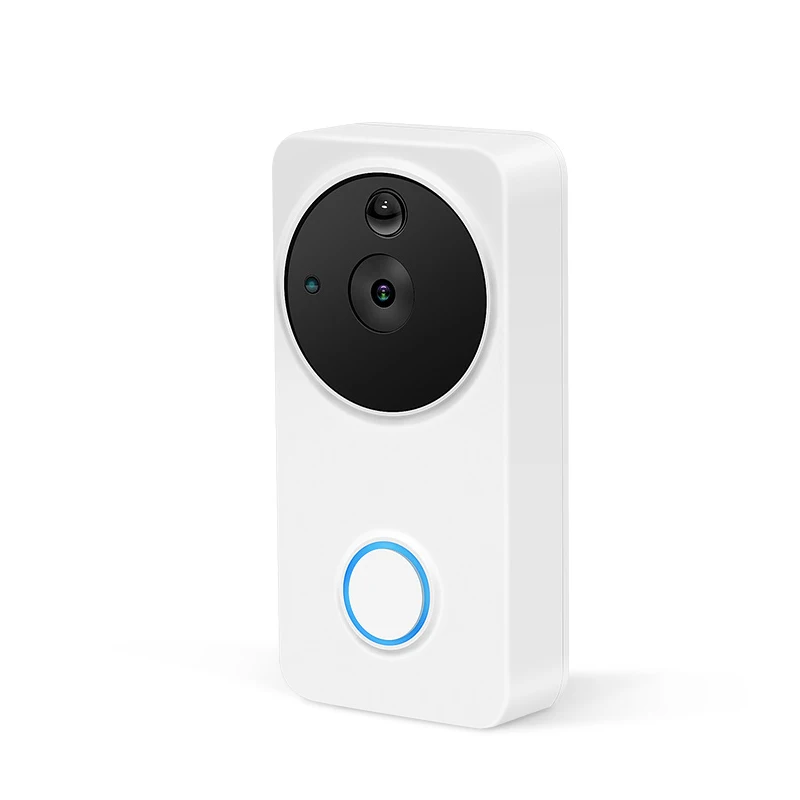1080P IP54 Outdoor Tuya Battery Powered Ring Smart Wi-Fi Enabled Video Doorbell Camera PIR Motion Detection Works Alexa Google
