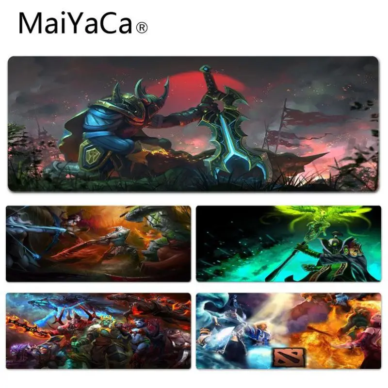  MaiYaCa Design DOTA 2 Sven Swords Laptop Computer Lockedge Mousepad Size for 300*900*2mm and 400*90