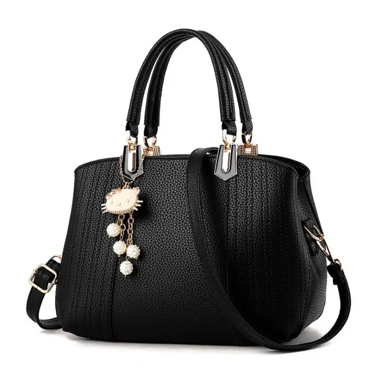 

Brand handbag 2019 European and American fashion new handbag PU wild bag casual simple Messenger bag
