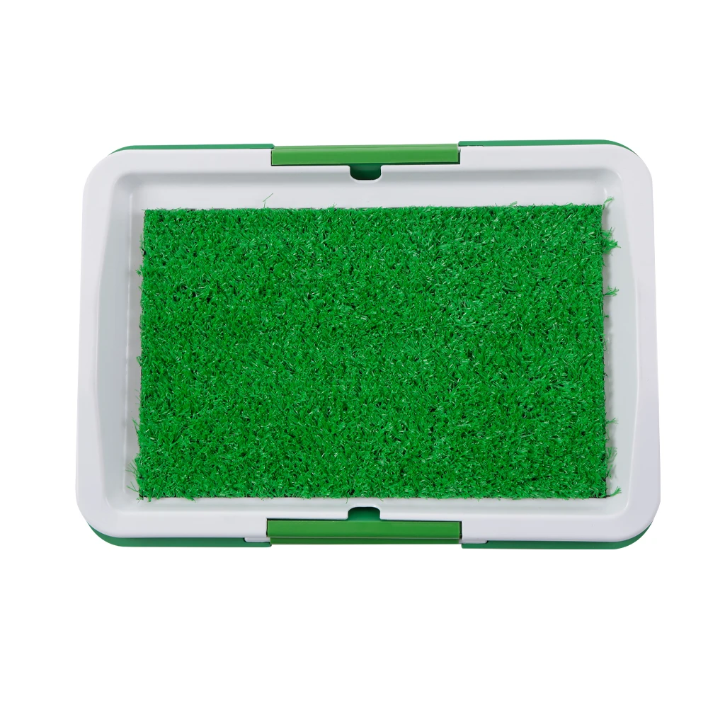 

Plastic training tray Toilet Mat For Dog Potty Pad Cat Tray Toilet Training Urinary Trainer Grass Mat Pee Pad 46x33.5 x3.5cm