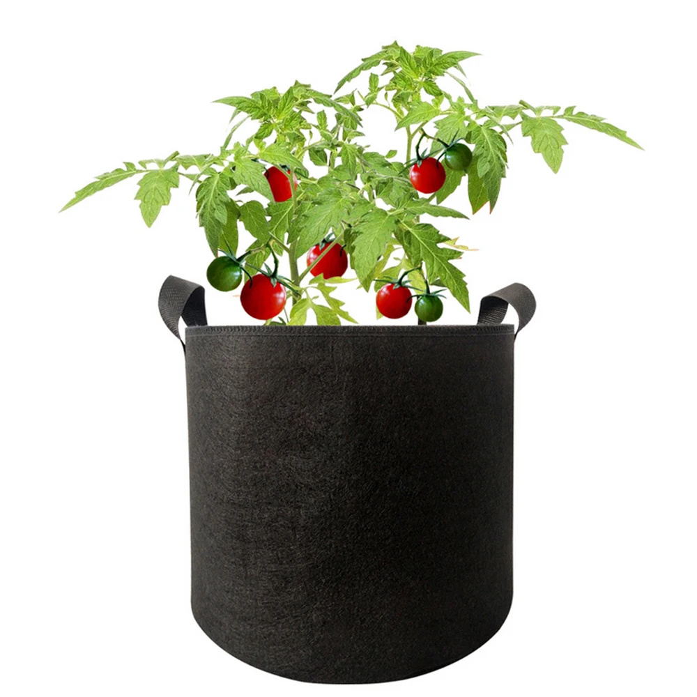 

1/3/5/7/10/15 Gallon Plants Grow Bag Vegetable Flower Pot Container Breathable Planter Garden Pot Planting Eco-Friendly Grow bag
