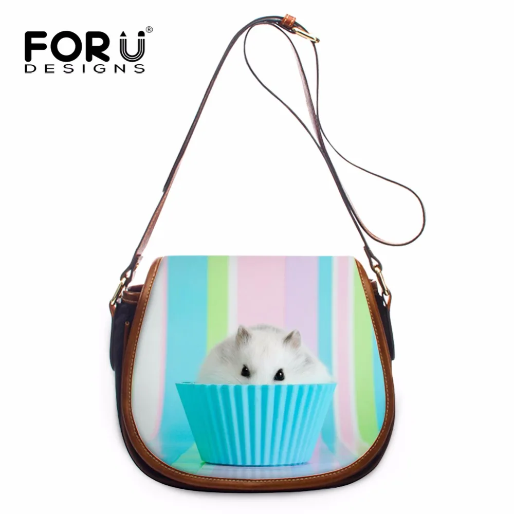 

FORUDESIGNS Animal Printed Ladies Cross Body Bags,Women PU Leather Small Shoulder Bags Female Messenger Bags Bolsas Femininas