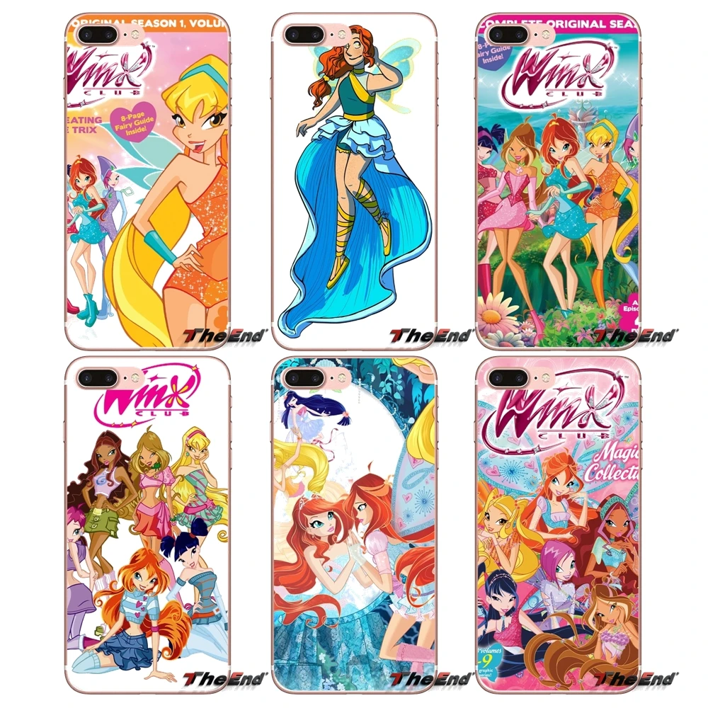 

Winx Club Artwork Soft TPU Phone Case For Samsung Galaxy S2 S3 S4 S5 MINI S6 S7 edge S8 Plus Note 2 3 4 5 Grand Core Prime