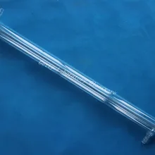 500 мм конденсатор liebig колонка, колонна дистилляции, соединение 24/29, 10 мм соединение шланга(боросиликатная посуда