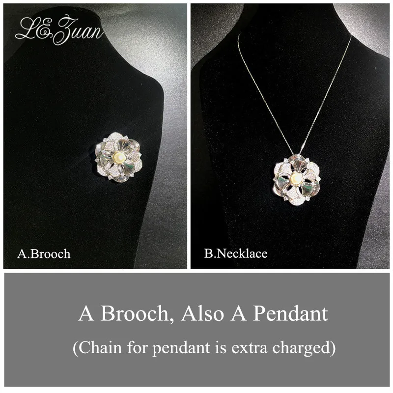 brooch wearing