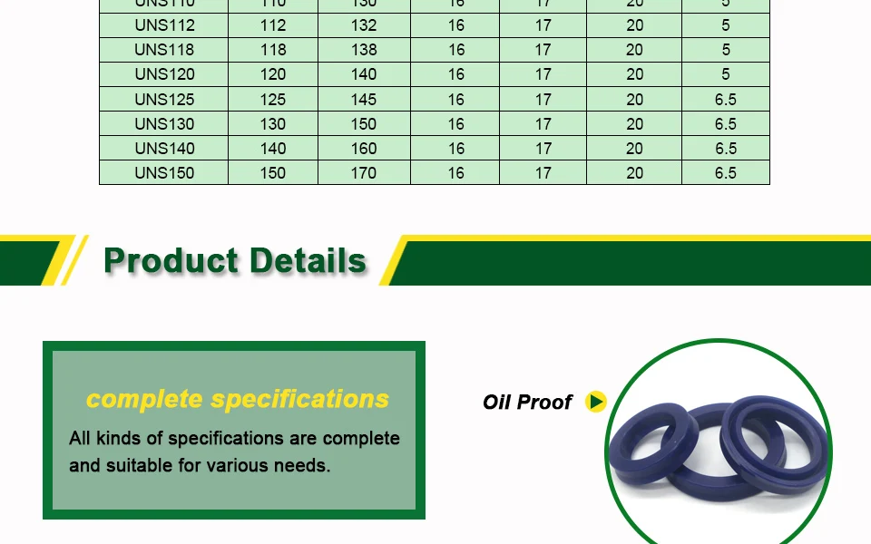 UNS For Cylinder Rod (6)
