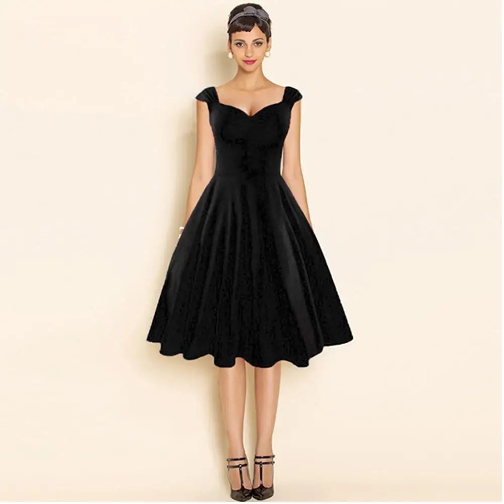 audrey little black dress