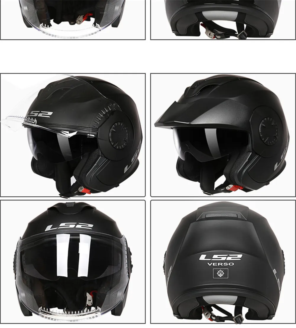 Ls2 OF570 Verson Technik Jet шлем мобильный мотоциклетный скутер Capacetes De Motociclista Casco Moto Casque Moto cask