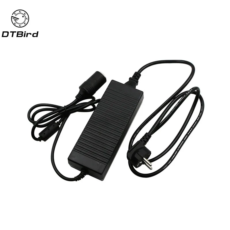 Car Cigarette Lighter AC Adapter 12V 10A 220V Power Adapter Converter