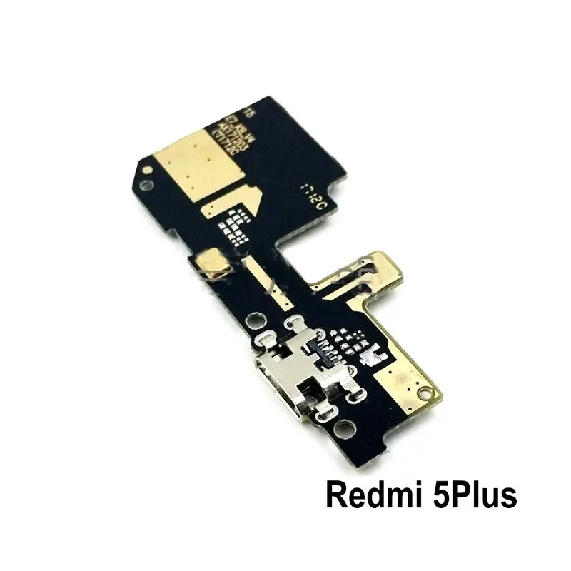 Micro USB зарядное устройство гибкий кабель порт плата с микрофоном модуль для Xiaomi Redmi 5 5plus 5A Note 5 5A