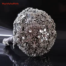 Backlakegirls Лидер продаж С кристалалми и стразами Jeweled букет De Mariage роскошные невесты букет Buque De Noiva Букеты Свадебные