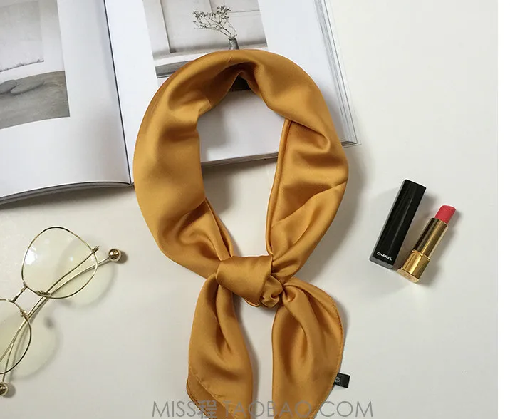 Роскошные брендовые сумки шарф женский шелковый шарф модные женские квадратные шарфы мягкие шали пашмины однотонная цветная бандана