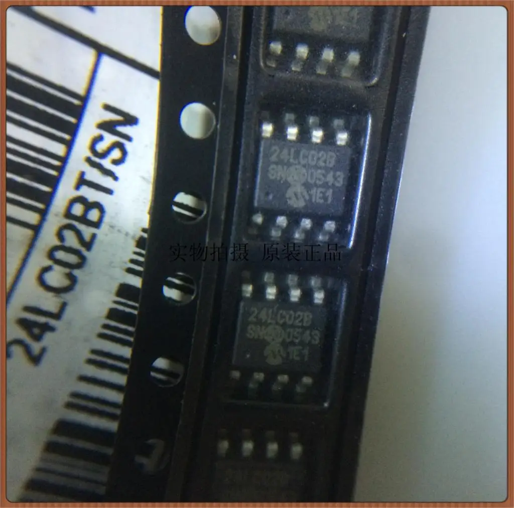 

Original New 10PCS/LOT 24LC02B-I/SN 24LC02BT-I / SN 24LC02B 24LC02 SOP8 Car Memory Chips