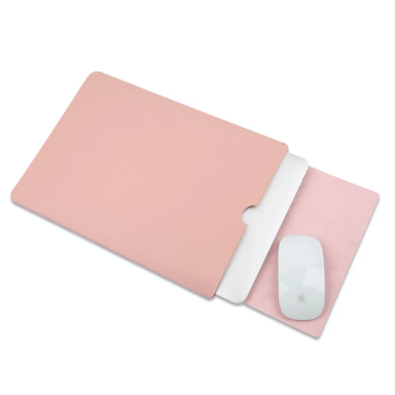 5 в 1 роскошная сумка из искусственной кожи для Macbook Pro Retina 11 12 новинка 13 15 2018 2019