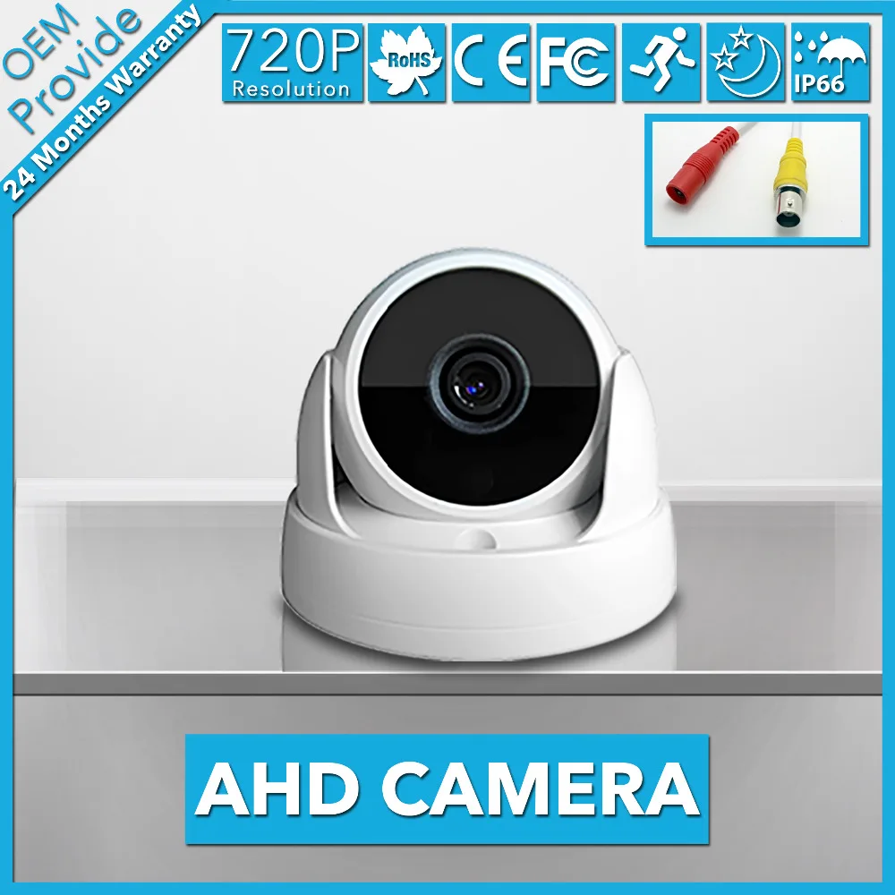 

AHD3100CR-SE Weatherproof Surveillance Indoor 720P CMOM 1.0MP AHD Camera IR Day and Night Security CCTV Camera