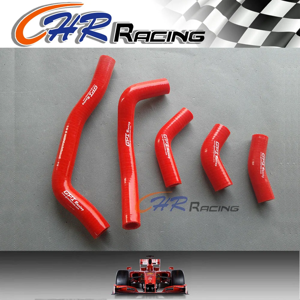 

RED 5PCS silicone radiator hose kit For HONDA CRF450R CRF 450R 2006 2007 2008