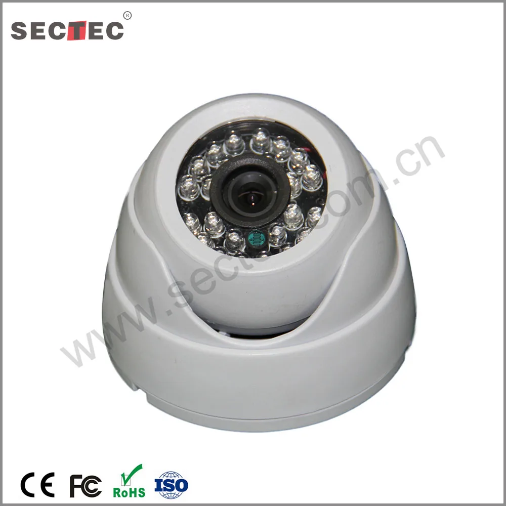 

INQMEGA IP858H 2017 New Waterproof 24IR-LED Camera 3.6mm HD 3MP Lens 720P 1.0M CMOS HD IP Plastic IR Dome Camera