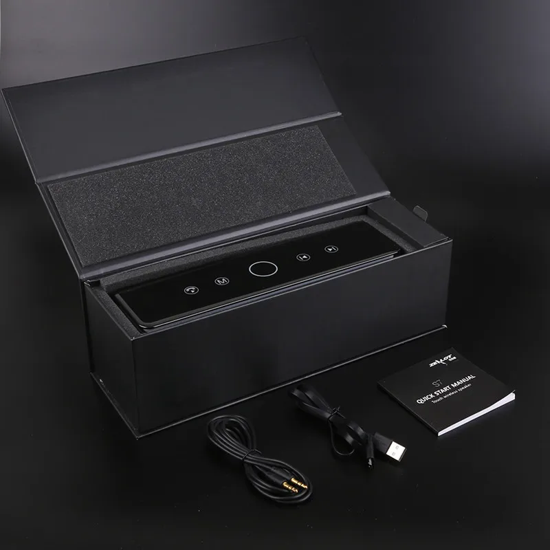 Bluetooth Колонка AMTERBEST S7 портативная с сенсорным управлением|Полочные АС| |
