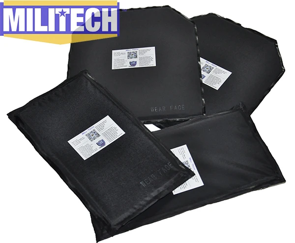 Aramid Ballistic Panel Bullet Proof Plate Inserts Body Armor Soft Cummerbund Side Armour NIJ Lvl IIIA