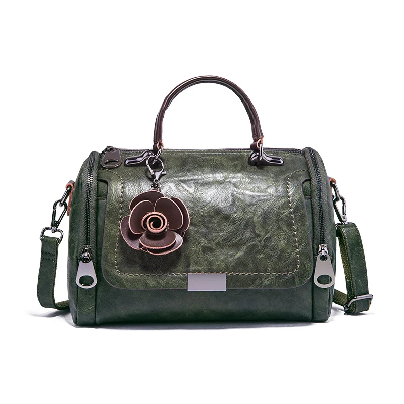 Us 25 93 91 Off Cow Genuine Leather Bag Las Winter Women S Handbags Female Shoulder Red Hand Bags For Bolsos Muje C524 In