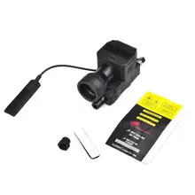 Элемент страйкбол eLLM01 новая версия красный и ИК лазерный инфракрасный фонарик Тактический светодиодный фонарь красный точечный мягкий полностью функциональный черный