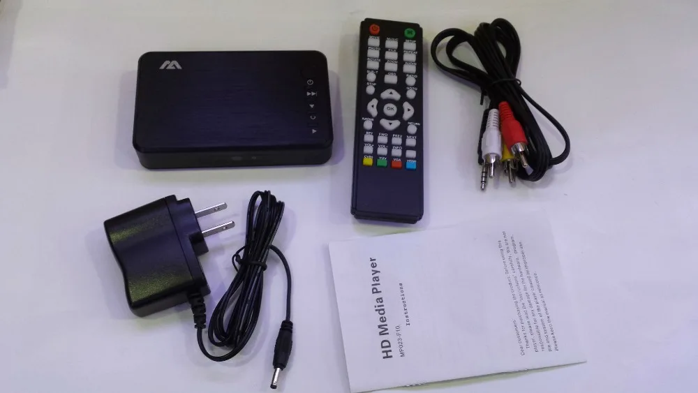  Reproductor multimedia HDD 1080P USB reproductor multimedia externo Hdd con soporte HDMI VGA SD MKV