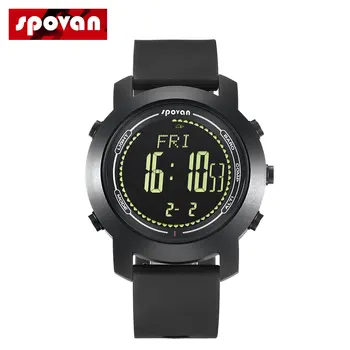 

Updated Bravo 2S Smart Watch Men's Sports Watches 3D Pedometer 5ATM Waterproof Altimeter Barometer