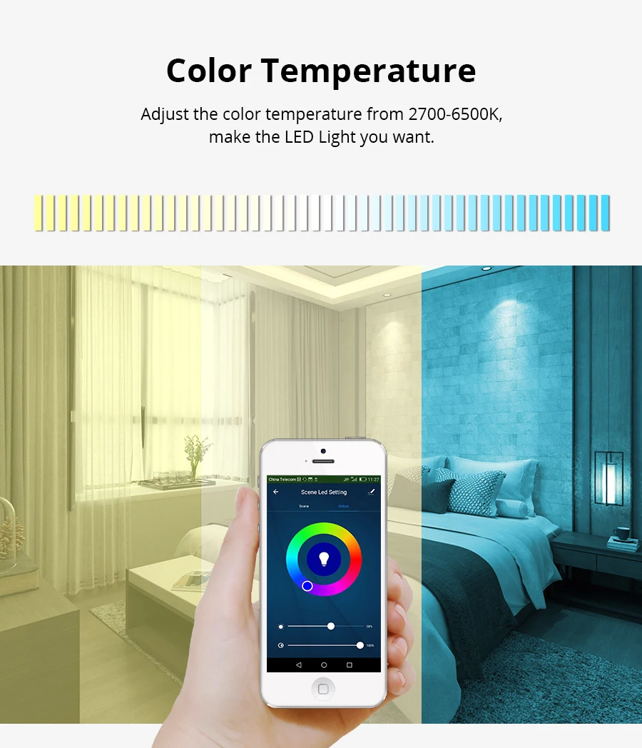 WiFi Wall Light Switch with Microwave Sensor Light Smart Life APP Alexa Google Home Voice control Smart US Push Switches