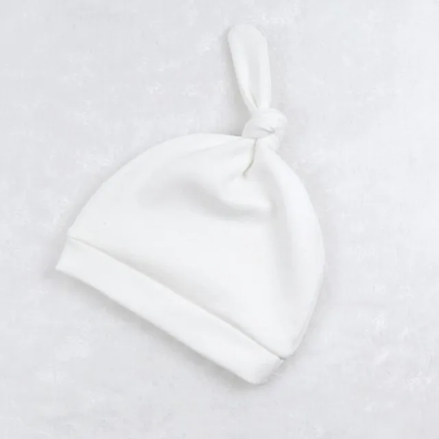 0 12 Months Baby Sleep Hat Beanies Girls Boys Toddlers Cotton Knot