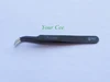 BEST Stainless Steel Antistatic Anti-acid Non-magnetic Tweezer Curved Tip IC Extractor 205ESD 125mm ► Photo 2/3