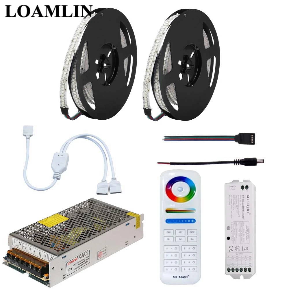 Светодиодная лента RGB 2835SMD 234 светодиодов/м гибкий свет пульт дистанционного