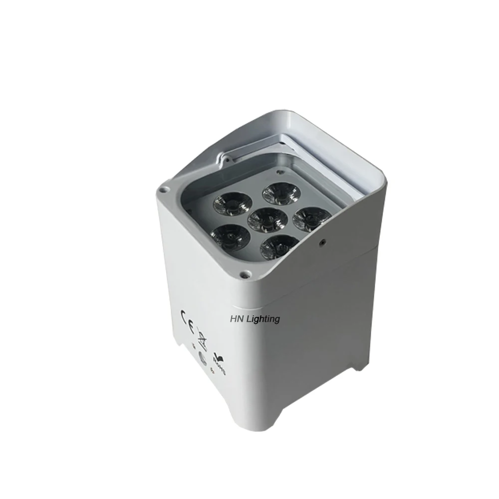 6 шт Wi-Fi и IRC удаленного uplighting Батарея Беспроводной DMX 6*18 W RGBWA УФ 6in1 светодиодный DJ огни для дискотеки DJ подсветка свадьбы огни