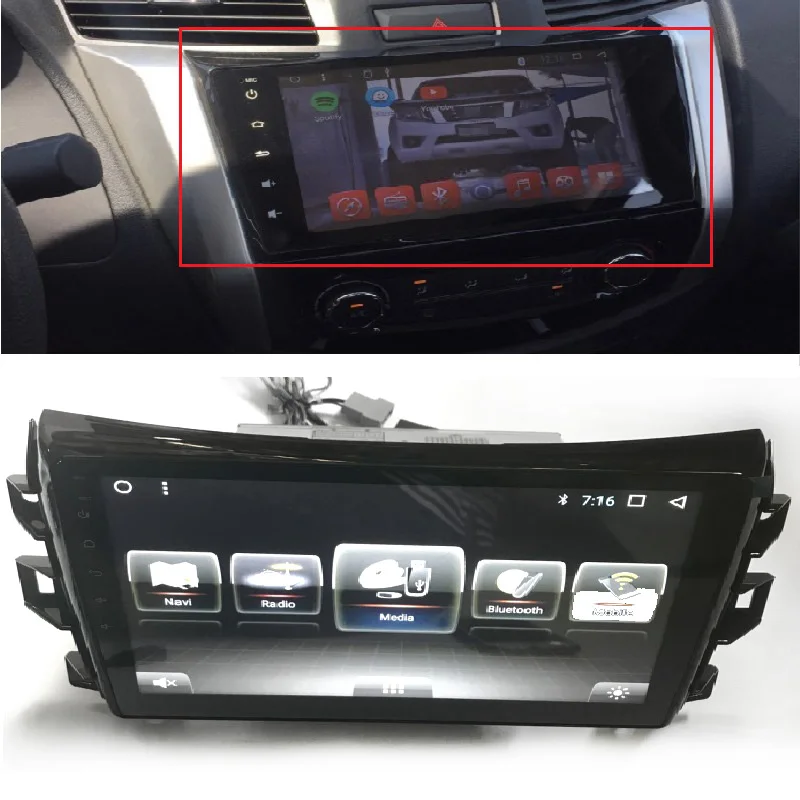 Автомобильный мультимедийный плеер с GPS навигацией Радио Android 10 '' подходит для