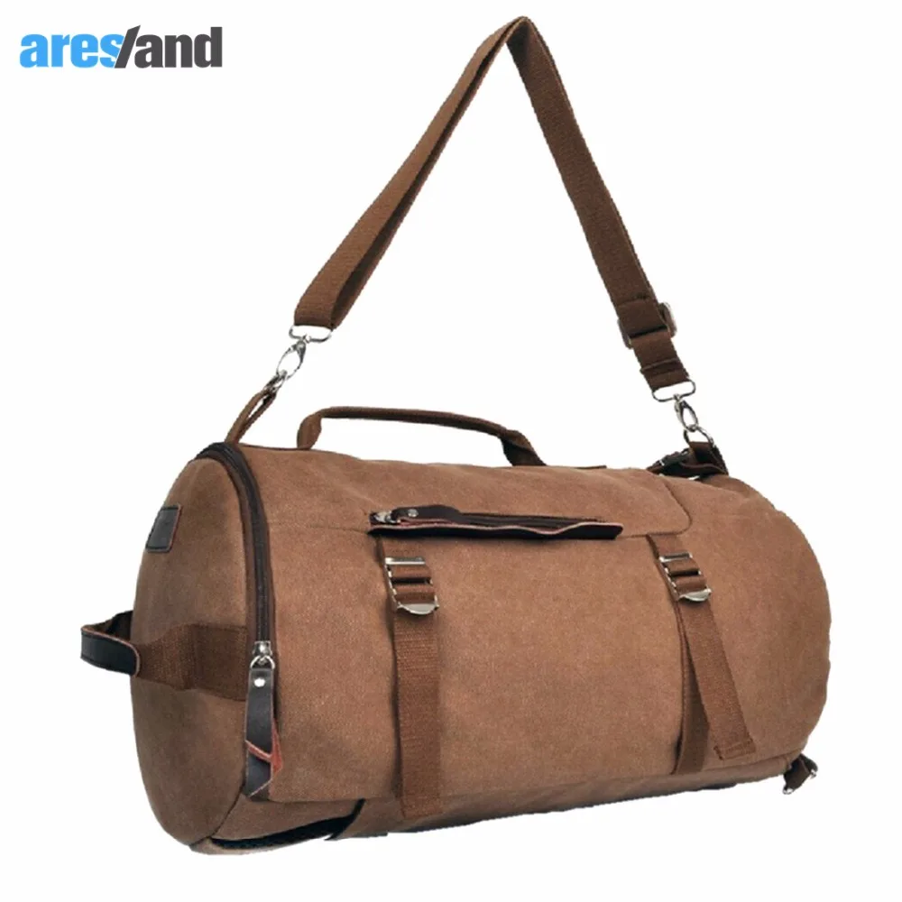 

3 in 1 Multifunction Retro Sports Bag Backpack Daypack Trekking Rucksack Handbag Large Capacity Bag Male Gym Bag Ladies