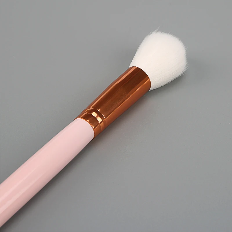 1 шт. кисти для макияжа розовое золото ручка смешивание пудра Румяна контурная щетка основа консилер форма изюминка кисти для макияжа