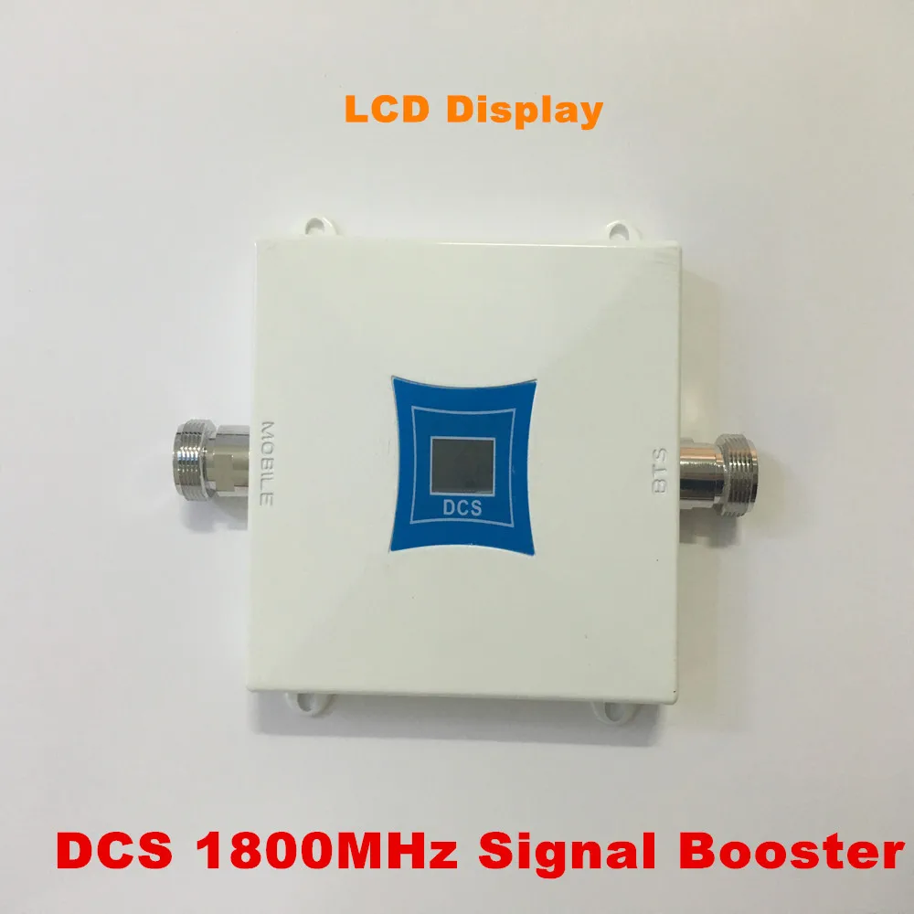 

Hot GSM DCS 1800MHz Mobile Phone Cell Phone signal Booster Repeater gain 60dbi LCD display for house office