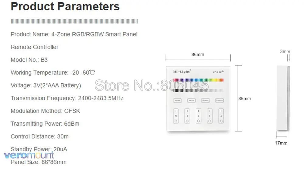 B3 specs