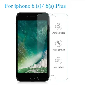 

Premium HD Clear Tempered Glass Shield Guard for iphone 6 6S Plus 6Plus Protective Film Front Display Screen Protector Cover