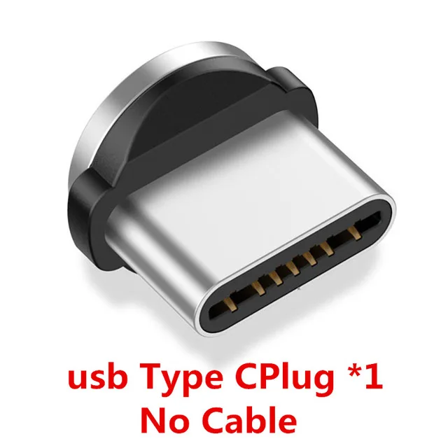 SPEDU Магнитный кабель плетеный мобильный светодиодный Тип C Магнит Micro USB Зарядное устройство зарядный кабель для Apple iPhone X 7 8, 6, 10 Xs Max XR samsung - Цвет: Type C Plug No Cable