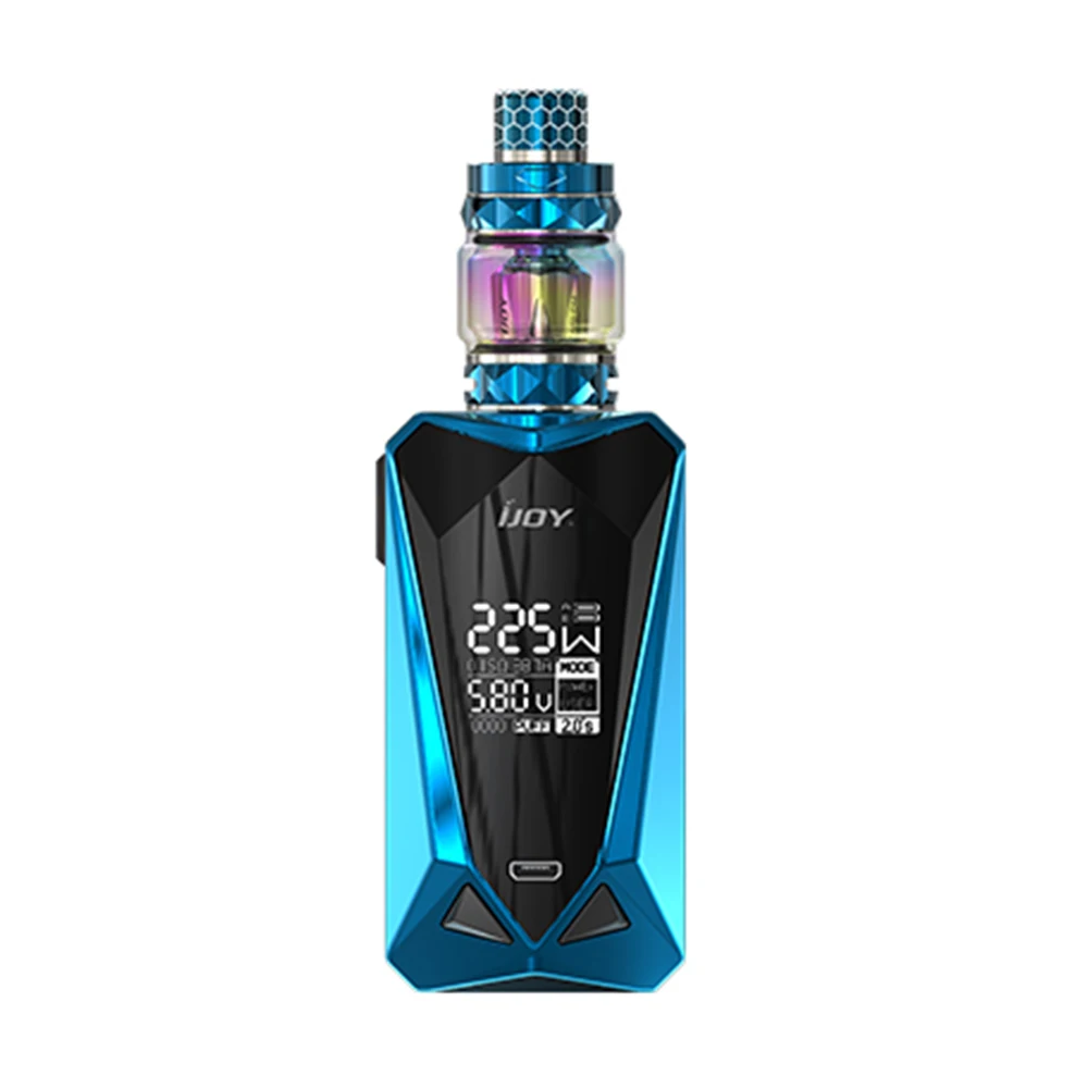  New Original 225w IJOY Diamond Mini Kit with 4ml/2ml Diamond Baby Tank & DM-MESH Mesh Coil & DM-DM 