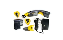 HOT!TaiWang Super Cordless Electric Scissors with Rechargeable Battery,Cutting Cloth, Leather, Paper, Rubber & Plastics super saver cordless cell shades 41in