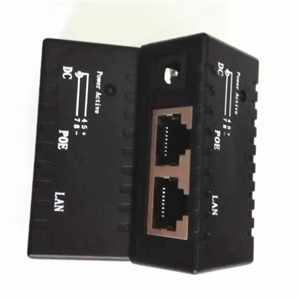 Оптовая продажа OEM 50 шт./лот POE сплиттер инжектор для IP камеры телефона CCTV AP Power over
