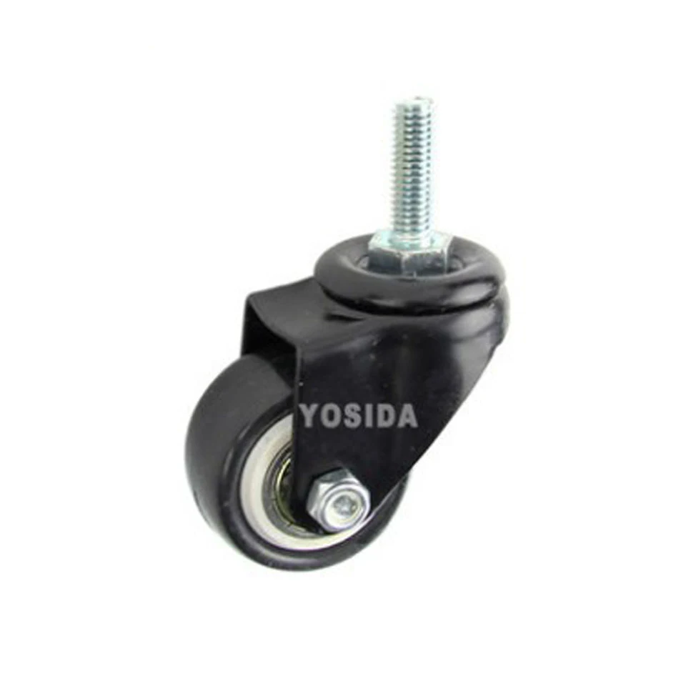 New 1.5'' Double Bearing Furniture Universal Caster M10 Screw Durable