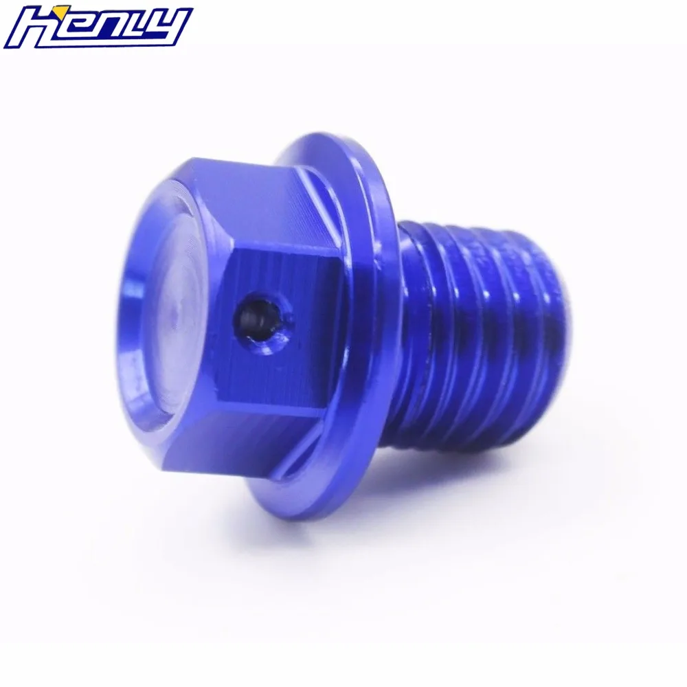 Buy CNC BLUE BILLET OIL DRAIN PLUG BOLT FOR SUZUKI RMZ250 2007 2017