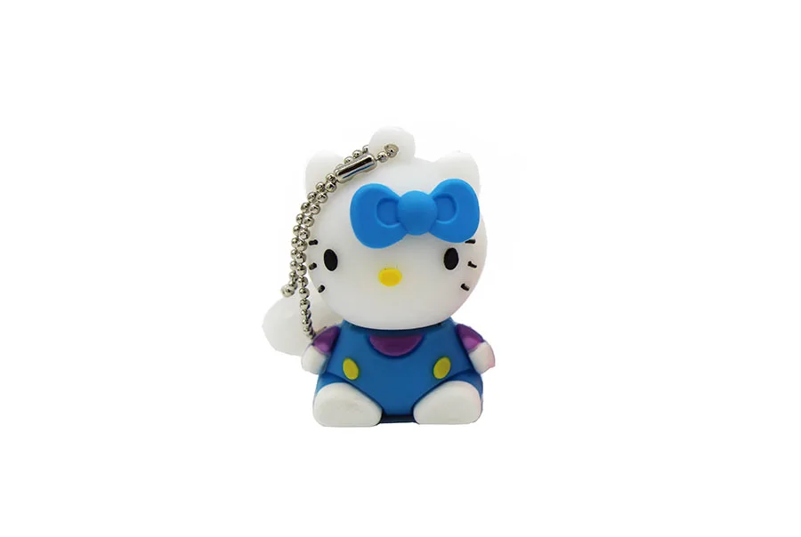 KING SARAS мультфильм usb-флеш-накопитель Hello Kitty флэш-накопитель usb 2,0 4 ГБ 8 ГБ 16 ГБ 32 ГБ 64 ГБ Флешка милый подарок