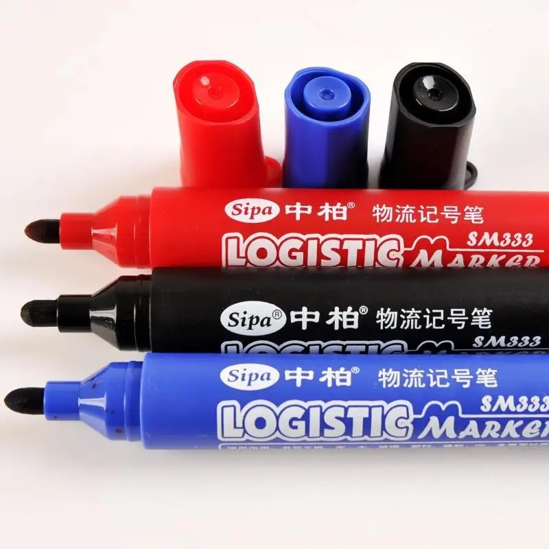 SIPA Single headed marker pen Mark Oily Optical Disc Glass Ceramic plastic marker logstics